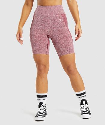 Pantalones Cortos Gymshark Flex Cycling Mujer Burdeos | CO 2773LIS